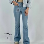 شلوار بگ جین تک سایز