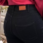 شلوار بوتکات جین مشکی سپینود