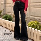 شلوار بوتکات جین مشکی سپینود