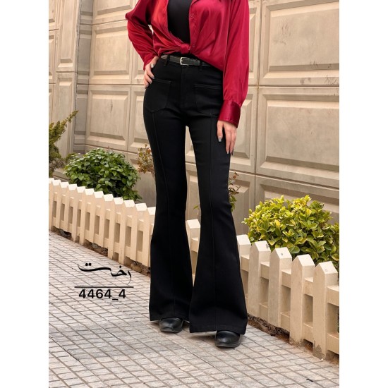 شلوار بوتکات جین مشکی سپینود