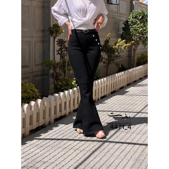 شلوار بوتکات مشکی فرمهر