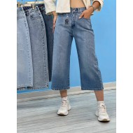 شلوار بگ جین آبی شلوار بگ جین آبی