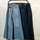 شلوار فلر بگ جین آبی شلوار فلر بگ جین آبی