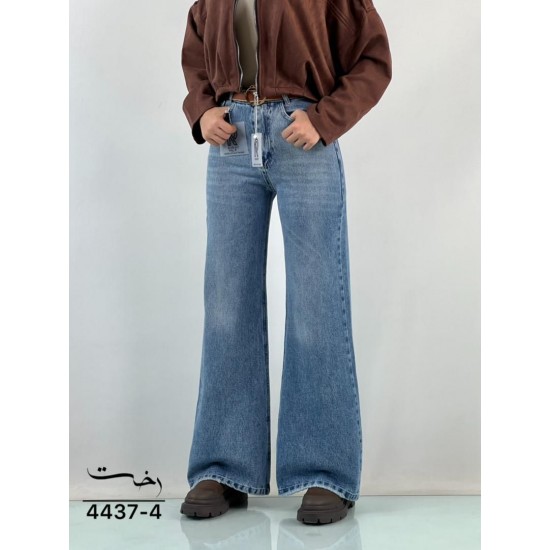 شلوار فلر بگ جین آبی شلوار فلر بگ جین آبی