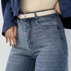 شلوار فلر بگ جین آبی شلوار فلر بگ جین آبی