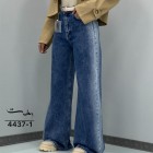 شلوار فلر بگ جین آبی شلوار فلر بگ جین آبی