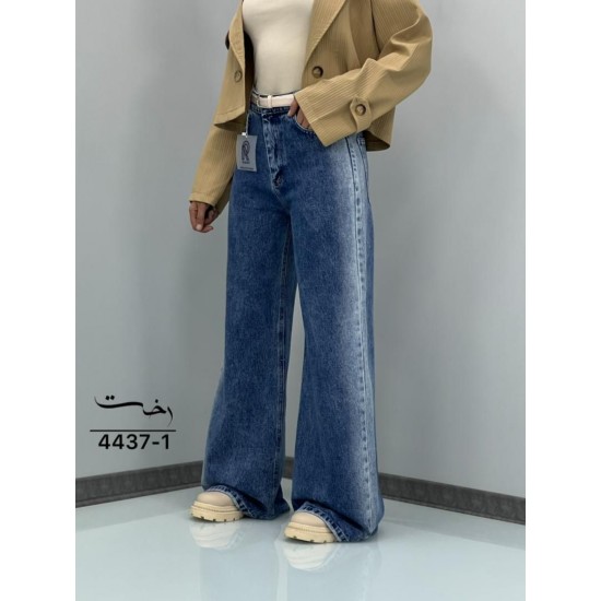 شلوار فلر بگ جین آبی شلوار فلر بگ جین آبی