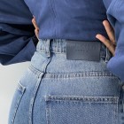 شلوار فلر بگ جین آبی شلوار فلر بگ جین آبی