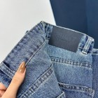 شلوار فلر بگ جین آبی شلوار فلر بگ جین آبی