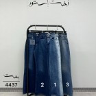 شلوار فلر بگ جین آبی شلوار فلر بگ جین آبی