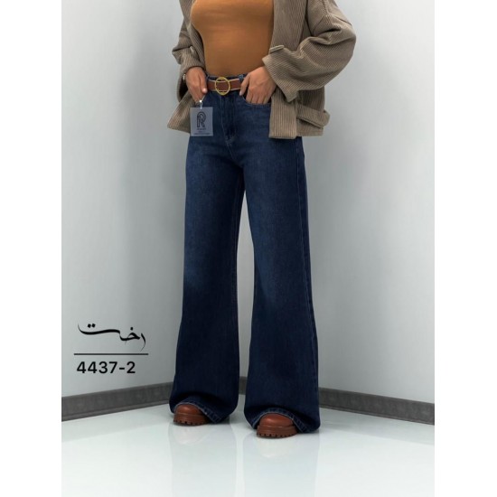 شلوار فلر بگ جین آبی شلوار فلر بگ جین آبی