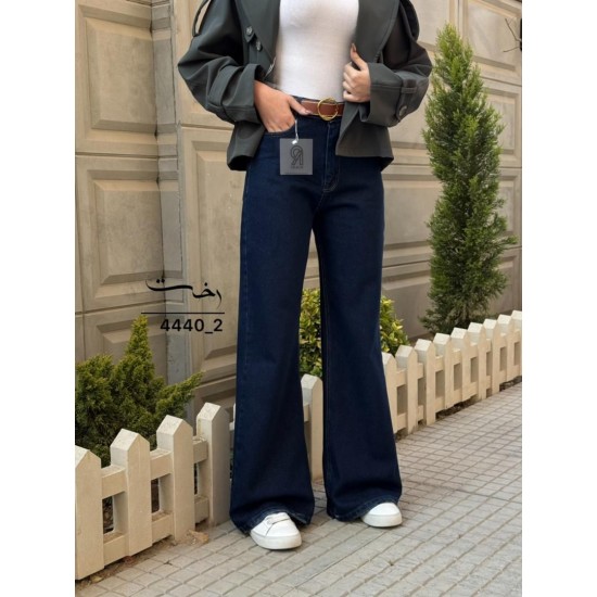 شلوار فلر بگ جین آبی شلوار فلر بگ جین آبی