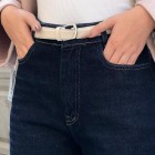 شلوار فلر بگ جین آبی شلوار فلر بگ جین آبی