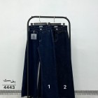 شلوار فلر بگ جین آبی جیب فیلتو شلوار فلر بگ جین آبی جیب فیلتو