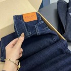 شلوار فلر بگ جین آبی جیب فیلتو شلوار فلر بگ جین آبی جیب فیلتو