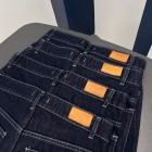 شلوار فلر بگ جین دو جیب جلو دوخت