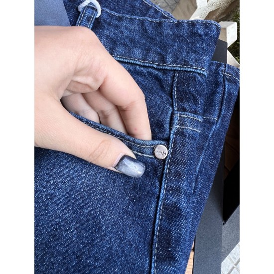 شلوار فلر بگ جین رزاس