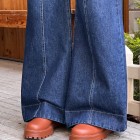 شلوار فلر بگ جین رزاس