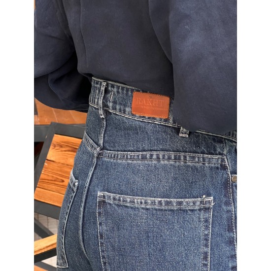 شلوار فلر بگ جین رزاس