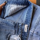 شلوار فلر بگ جین رزاس