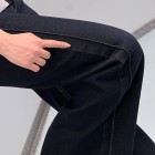 شلوار جین فلر بگ آبی طرح ندا | رخت