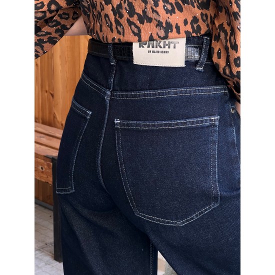 شلوار فلر بگ جین ندا شلوار فلر بگ جین ندا