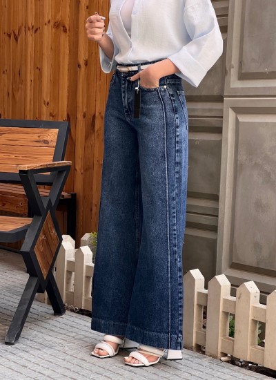 شلوار فلر بگ جین ندا