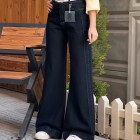 شلوار فلر بگ جین ندا