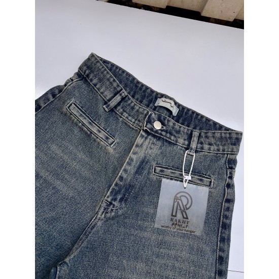 شلوار فلر بگ جین پارین