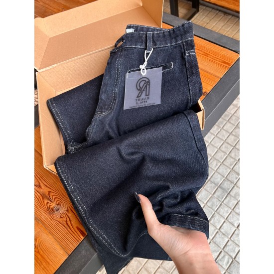 شلوار فلر بگ جین پارین