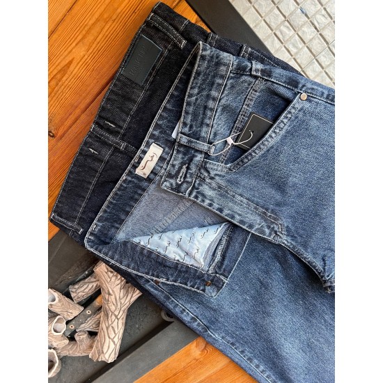 شلوار فلر بگ جین مرینوس