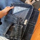 شلوار فلر بگ جین مرینوس