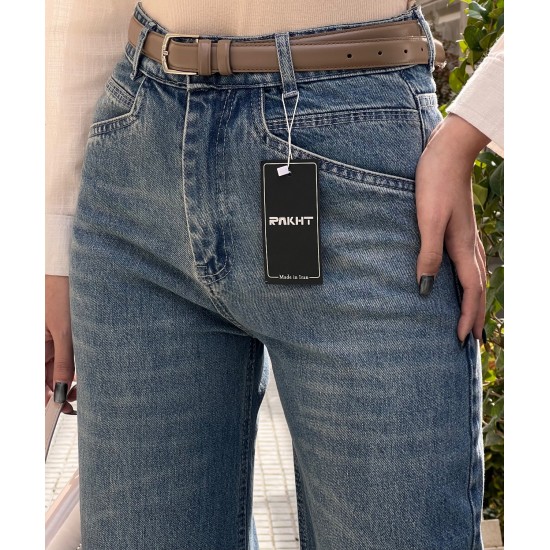 شلوار فلر بگ جین مرینوس