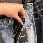 شلوار فلر بگ جین مرینوس