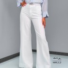 شلوار فلر بگ جین سیلک رایکا