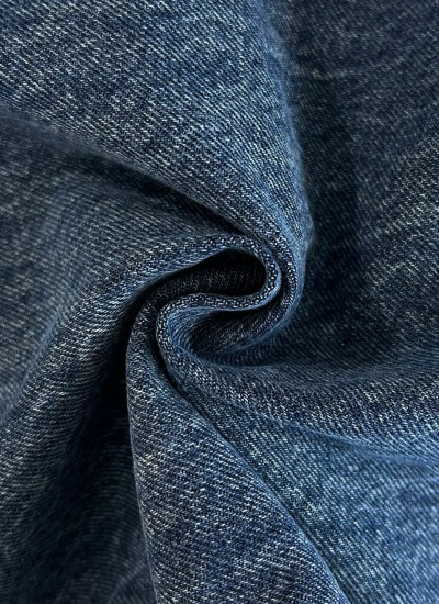 شلوار مام فیت جین آبی شلوار مام فیت جین آبی