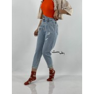 شلوار مام استایل کمر سه دکمه 2 شلوار مام استایل کمر سه دکمه 2