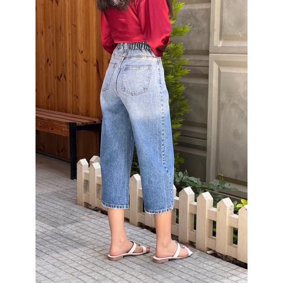 شلوار واید جین بارین
