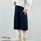 شلوار جورتس جین آبی شلوار جورتس جین آبی