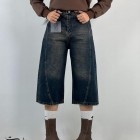 شلوار جورتس جین آبی شلوار جورتس جین آبی