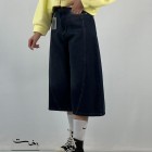 شلوار جورتس جین آبی شلوار جورتس جین آبی