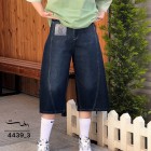 شلوار جورتس جین آبی آسا
