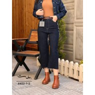 شلوار واید جین آبی دمپا کات شلوار واید جین آبی دمپا کات