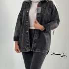 شومیز جین ذغالی شومیز جین ذغالی