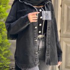 شومیز جین ذغالی شومیز جین ذغالی
