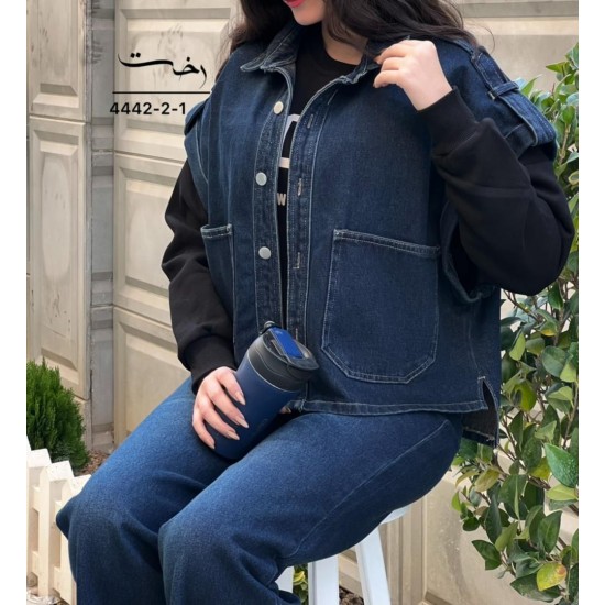 وست جین آبی تیره وست جین آبی تیره