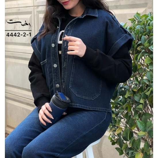 وست جین آبی تیره وست جین آبی تیره