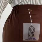 شلوار نیم بگ پارچه ای پشت کش