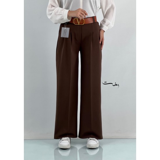شلوار بگ پارچه ای ساسوندار