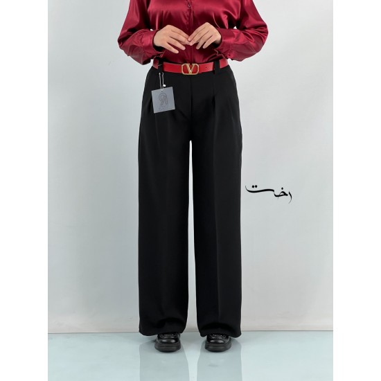 شلوار بگ پارچه ای ساسوندار